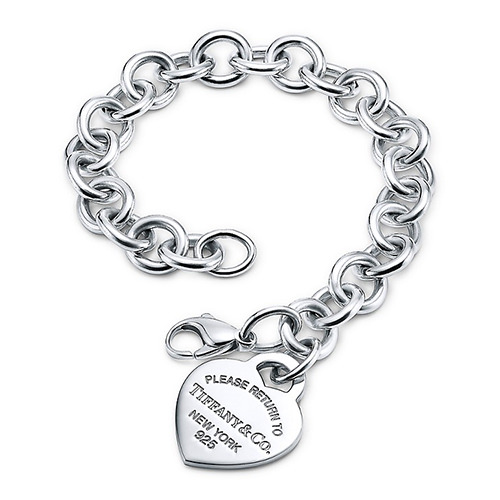 Bracciale con cuore Tiffany